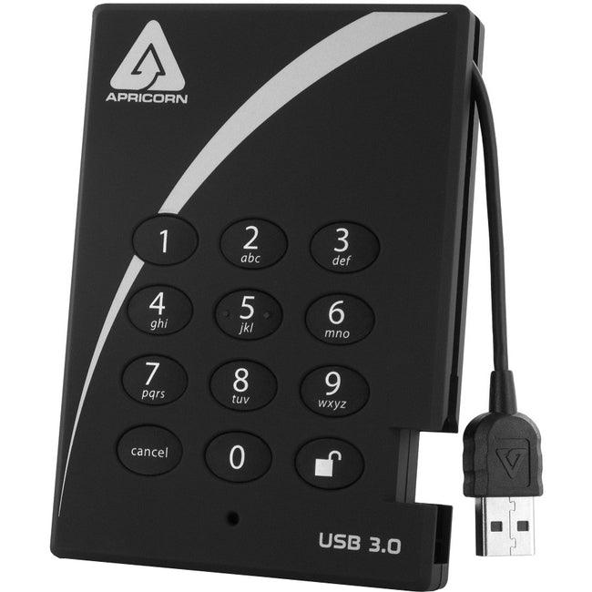 Apricorn Aegis Padlock A25-3PL256-500 Disque dur 500 Go - Externe 2,5"