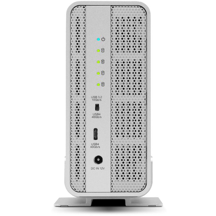 OWC Express 4M2 USB4 40Gb/s Four Slot NVMe M.2 SSD Enclosure with SoftRAID