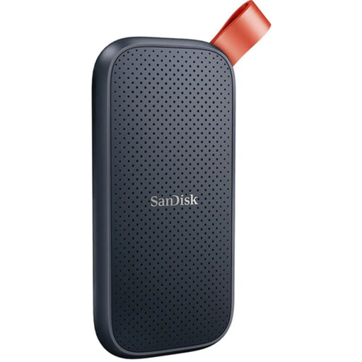 SanDisk Extreme Portable SSD vu de face et orienté vers la droite