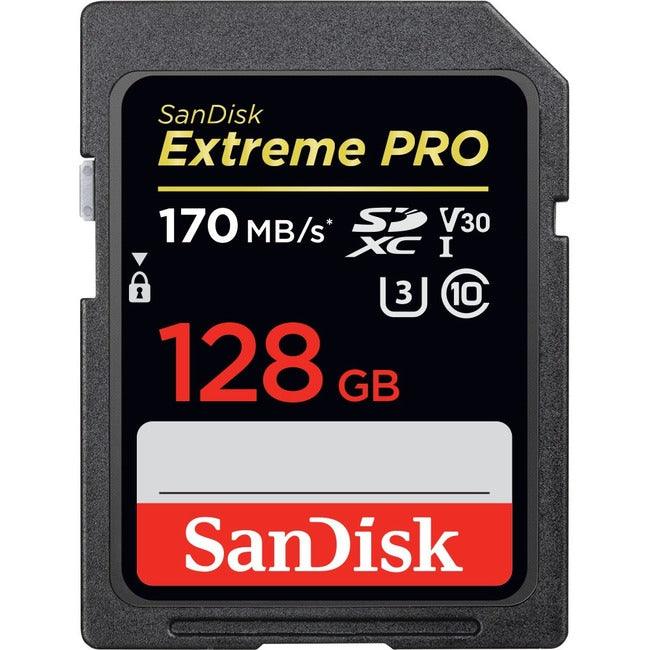 SanDisk Extreme Pro 128 GB Class 10/UHS-I (U3) SDXC