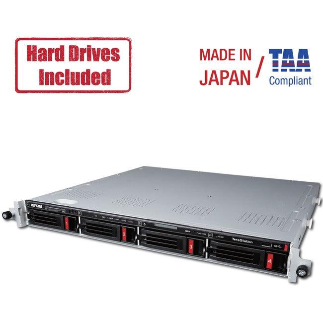 Buffalo TeraStation 5410RN Rackmount 24 TB NAS Hard Drives Included