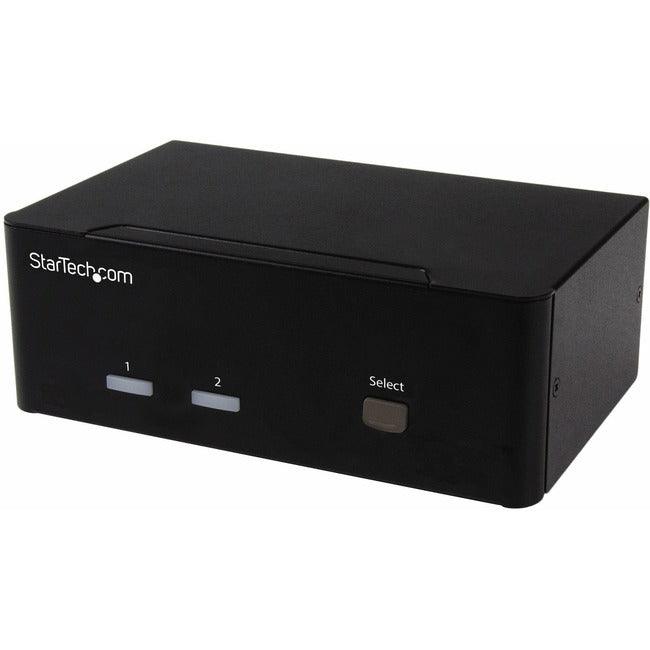 StarTech.com 2-port KVM Switch with Dual VGA and 2-port USB Hub - USB 2.0