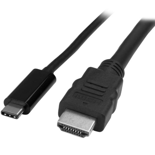 StarTech.com USB C to HDMI Cable - 3 ft / 1m - USB-C to HDMI 4K 60Hz - USB Type C to HDMI - Computer Monitor Cable