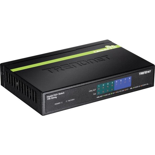 TRENDnet 8-Port Gigabit GREENnet PoE+ Switch
